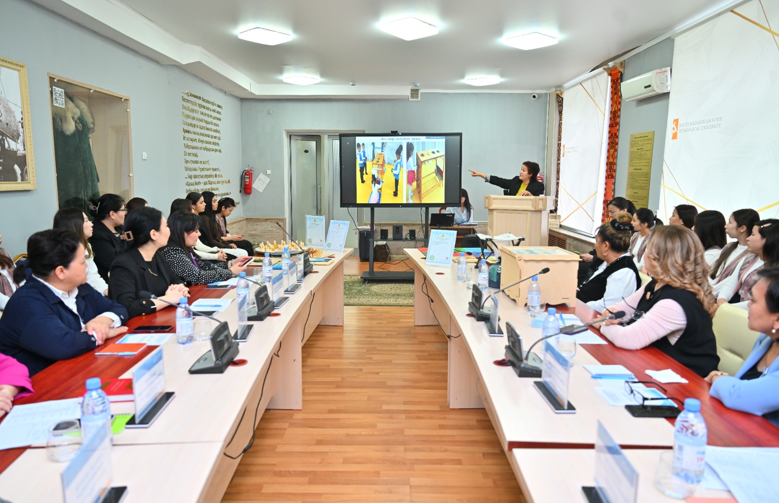 ҒЫЛЫМИ СЕМИНАР БАЛАБАҚШАДА ҰЛТТЫҚ ТӘРБИЕ БЕРУ ҮШІН ОЙЫН МАКЕТТЕРІН ҚОЛДАНУҒА АРНАЛДЫ